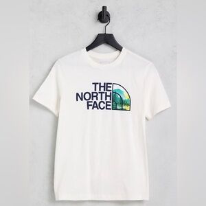 The North Face Cream Graphic Tee